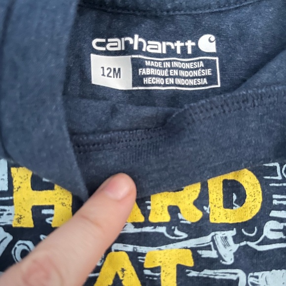12 months carhartt bodysuit - Picture 2 of 2